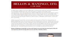 Desktop Screenshot of bellonandmaningo.com